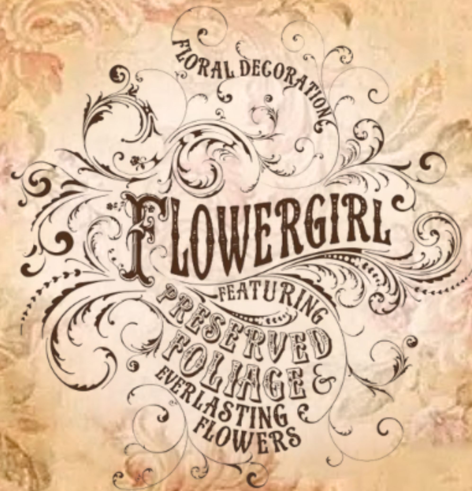 Flowergirl Logo gold